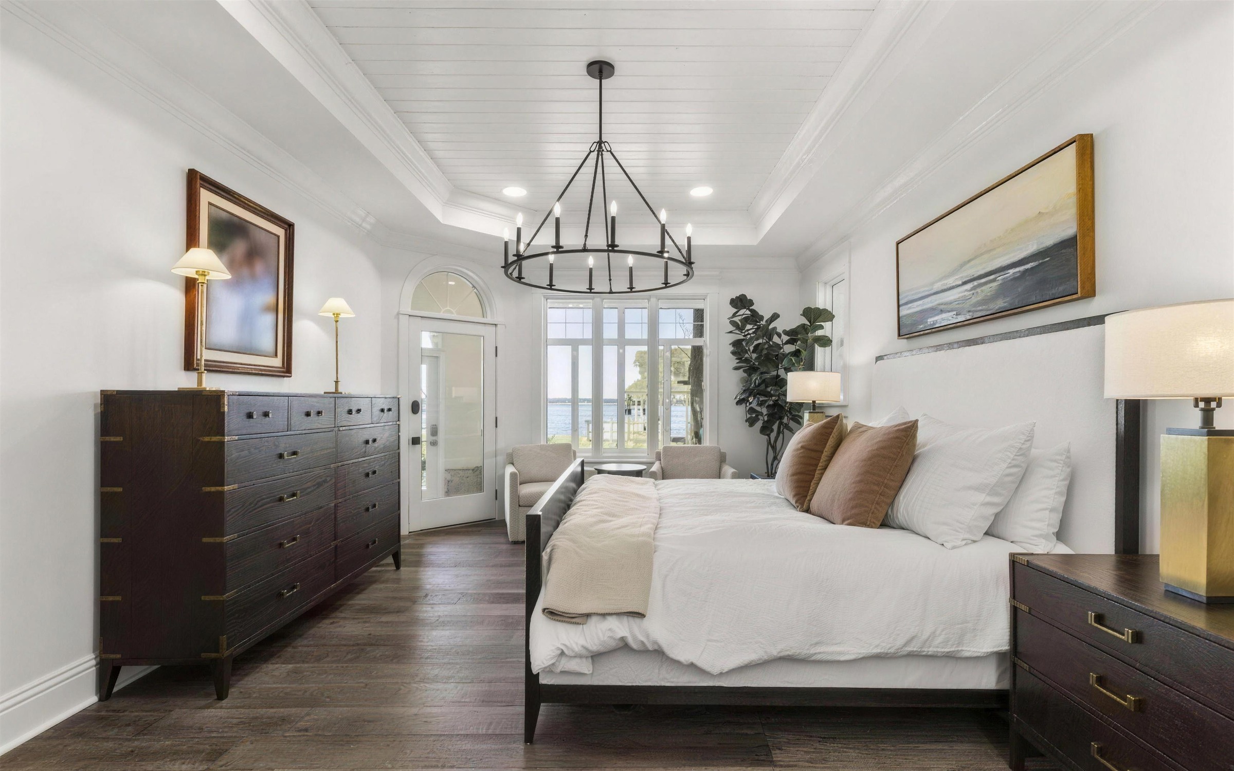 Premium master bedroom interior painting in Jacksonville FL