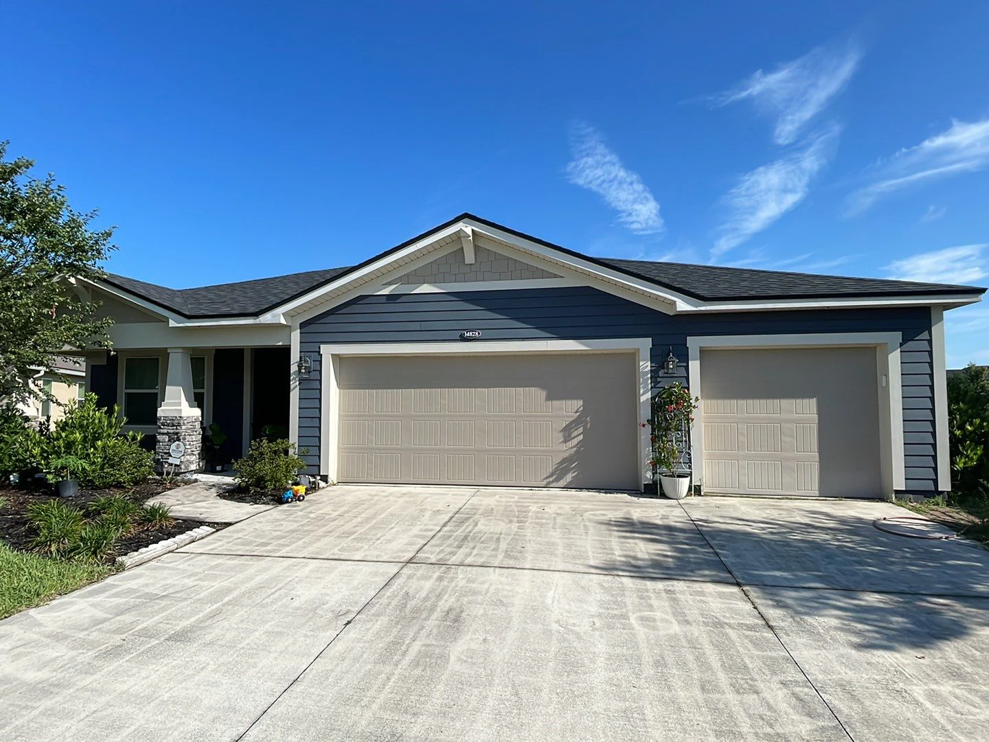 Before the Exterior House Painting in Bartram Park, FL