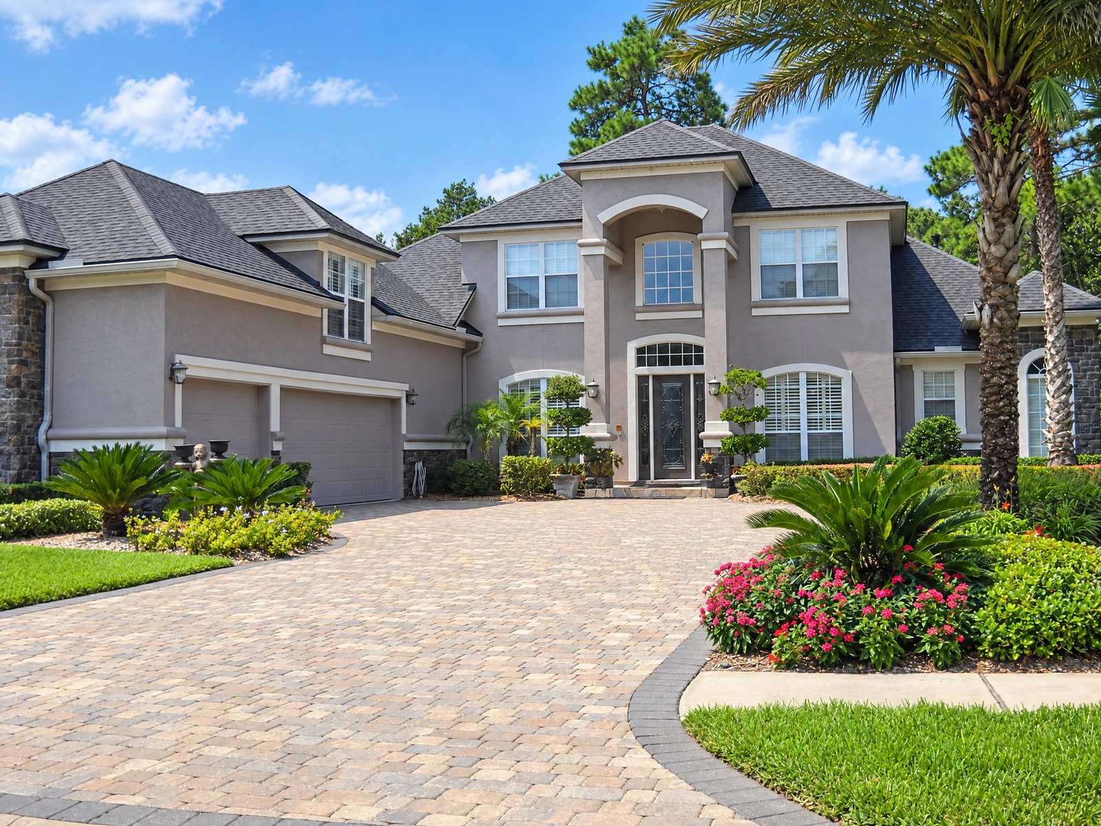 Exterior house painters Heritage Landing in St. Augustine, FL 32092 painting stucco home