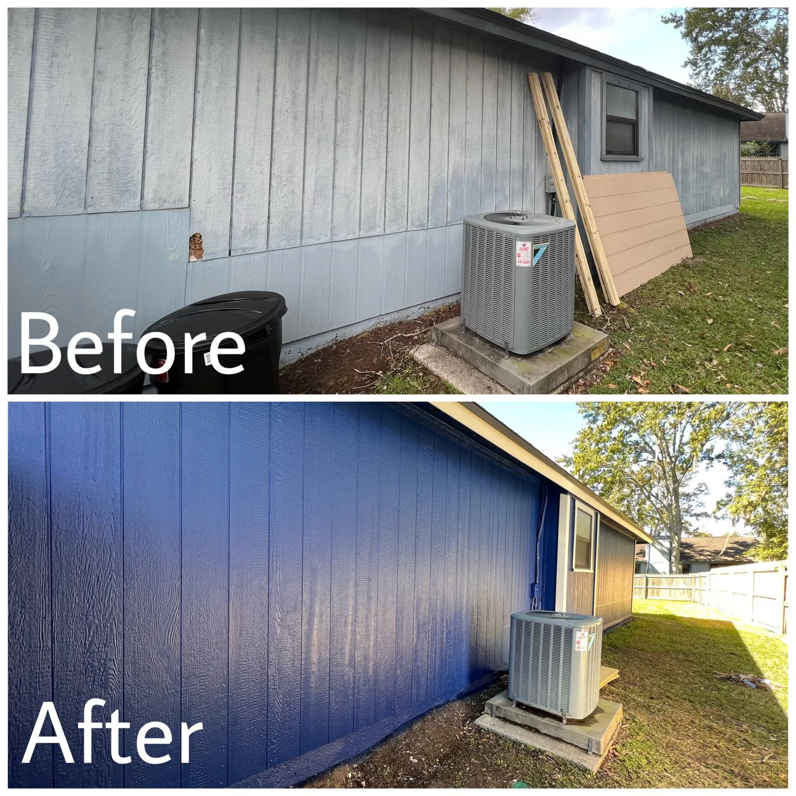 James Hardie siding preparation and exterior painting by A New Leaf Painting Contractors