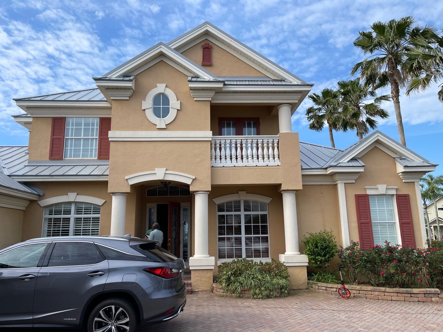 After the Stucco Exterior Painting on Harbor Ct in St. Augustine, FL 32084 in Porpoise Point/Vilano Beach, St. Augustine, FL
