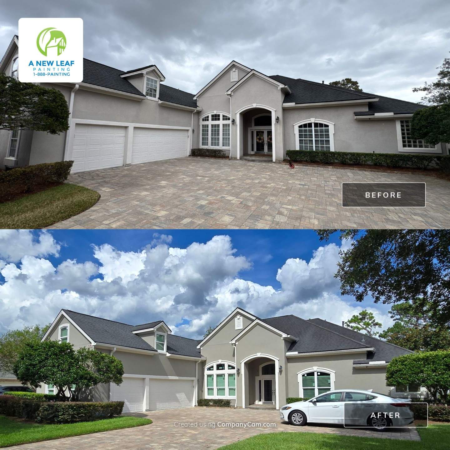 The Exterior Stucco Painting in Deercreek Jacksonville, FL 32256 in Jacksonville, FL