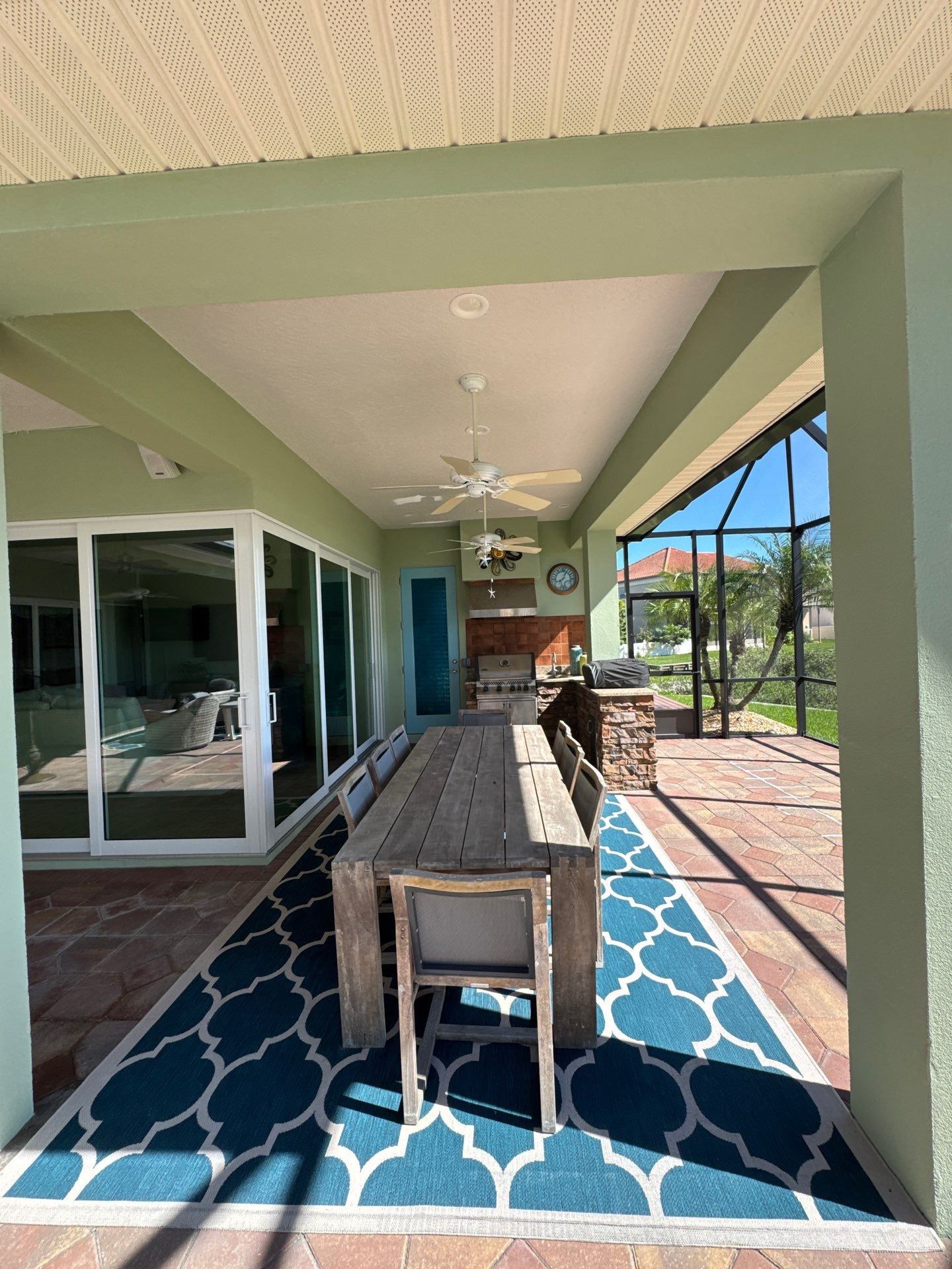 After the Stucco Exterior Painting on Harbor Ct in St. Augustine, FL 32084 in Porpoise Point/Vilano Beach, St. Augustine, FL
