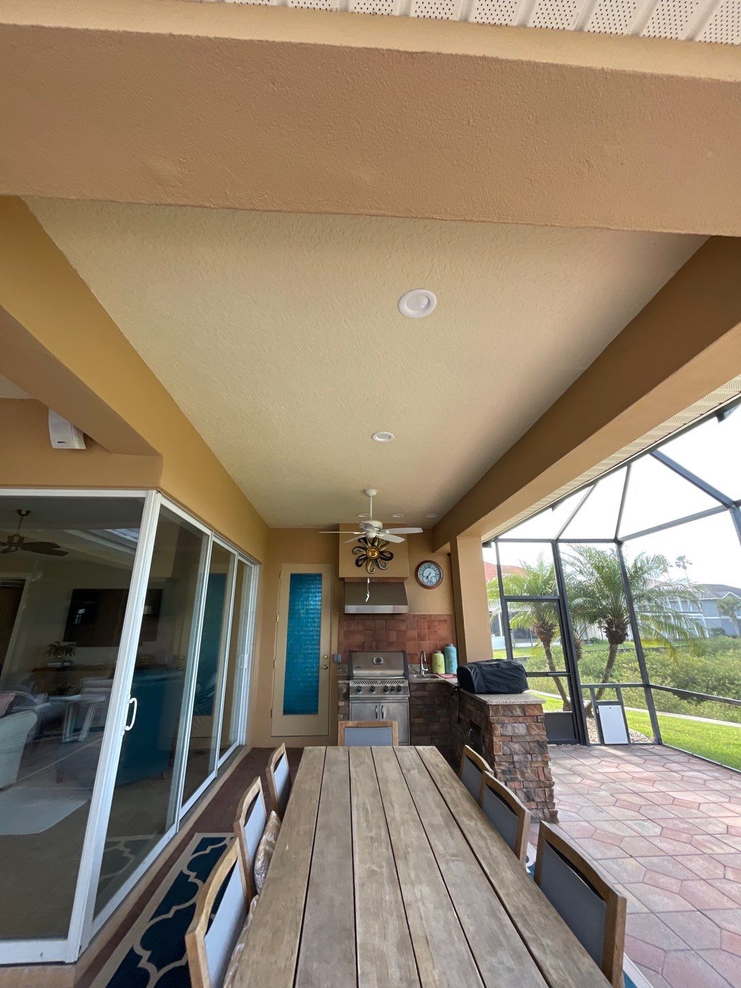 After the Stucco Exterior Painting on Harbor Ct in St. Augustine, FL 32084 in Porpoise Point/Vilano Beach, St. Augustine, FL