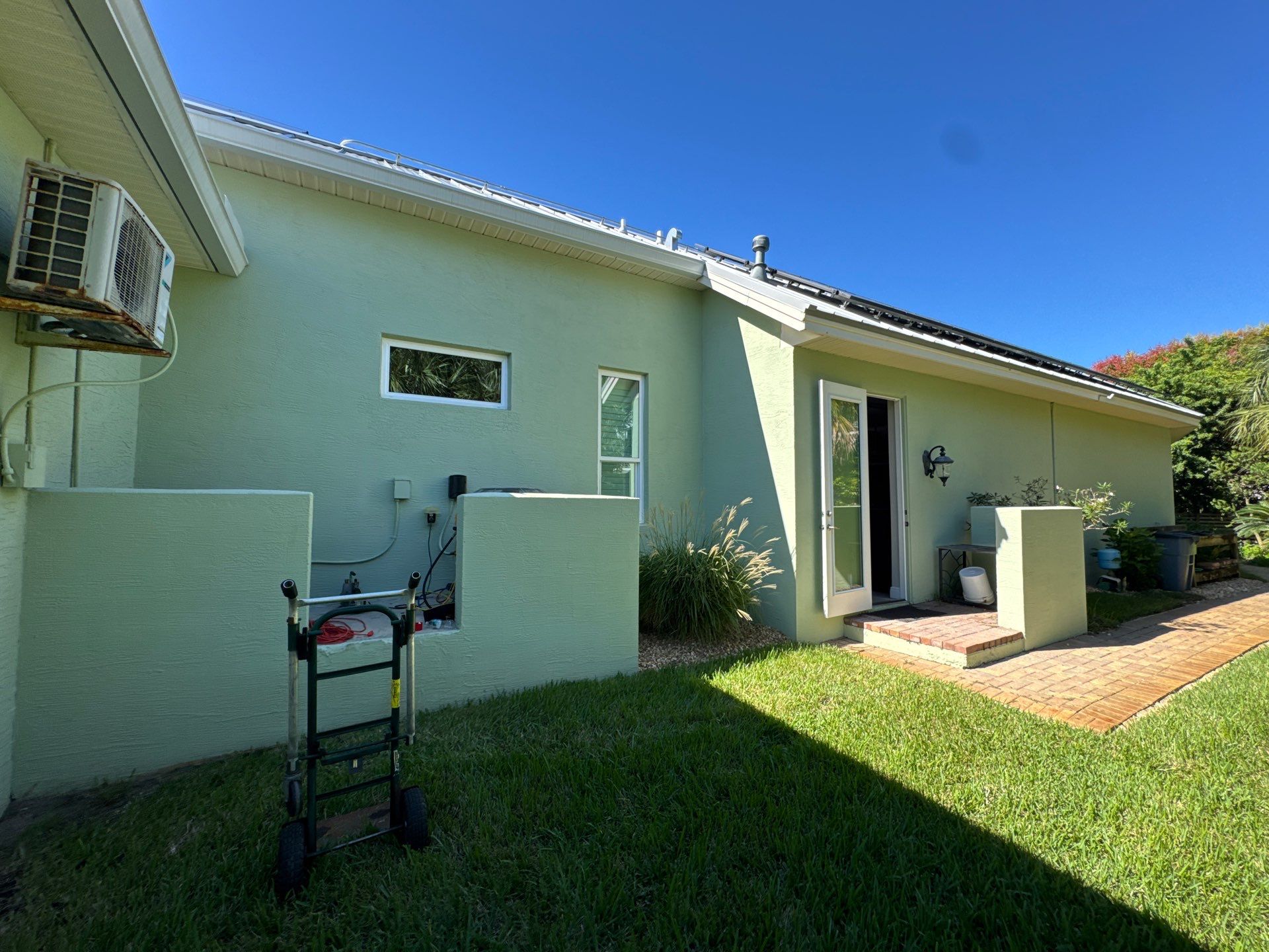 After the Stucco Exterior Painting on Harbor Ct in St. Augustine, FL 32084 in Porpoise Point/Vilano Beach, St. Augustine, FL