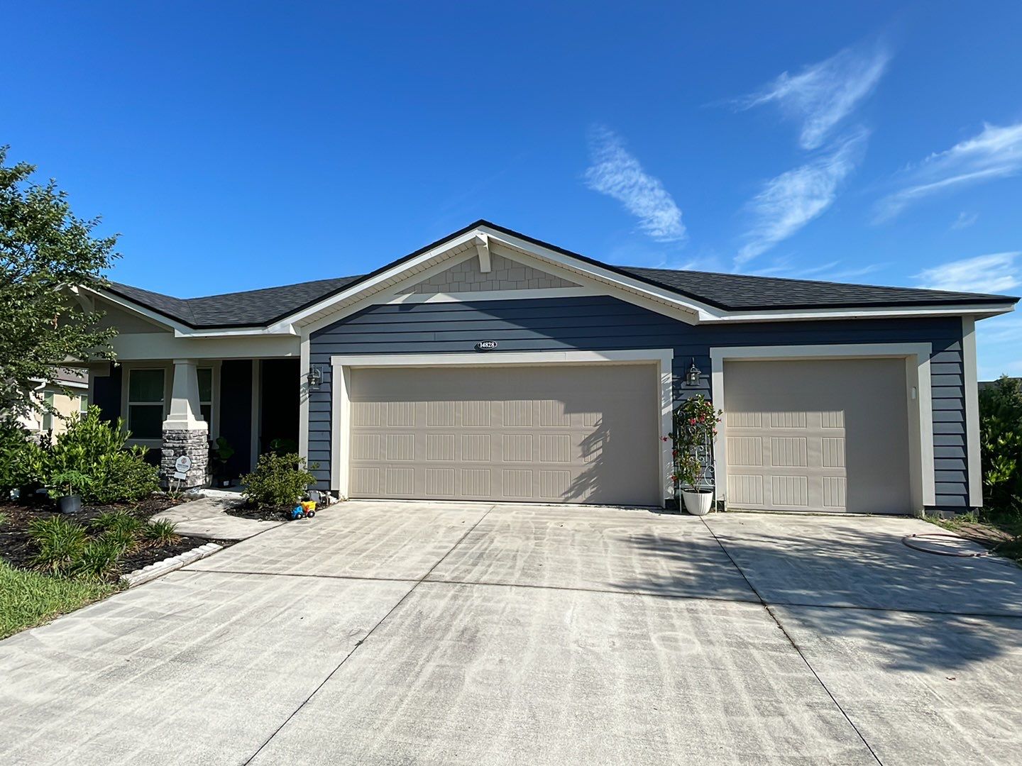 Before the Exterior House Painting in Bartram Park, FL