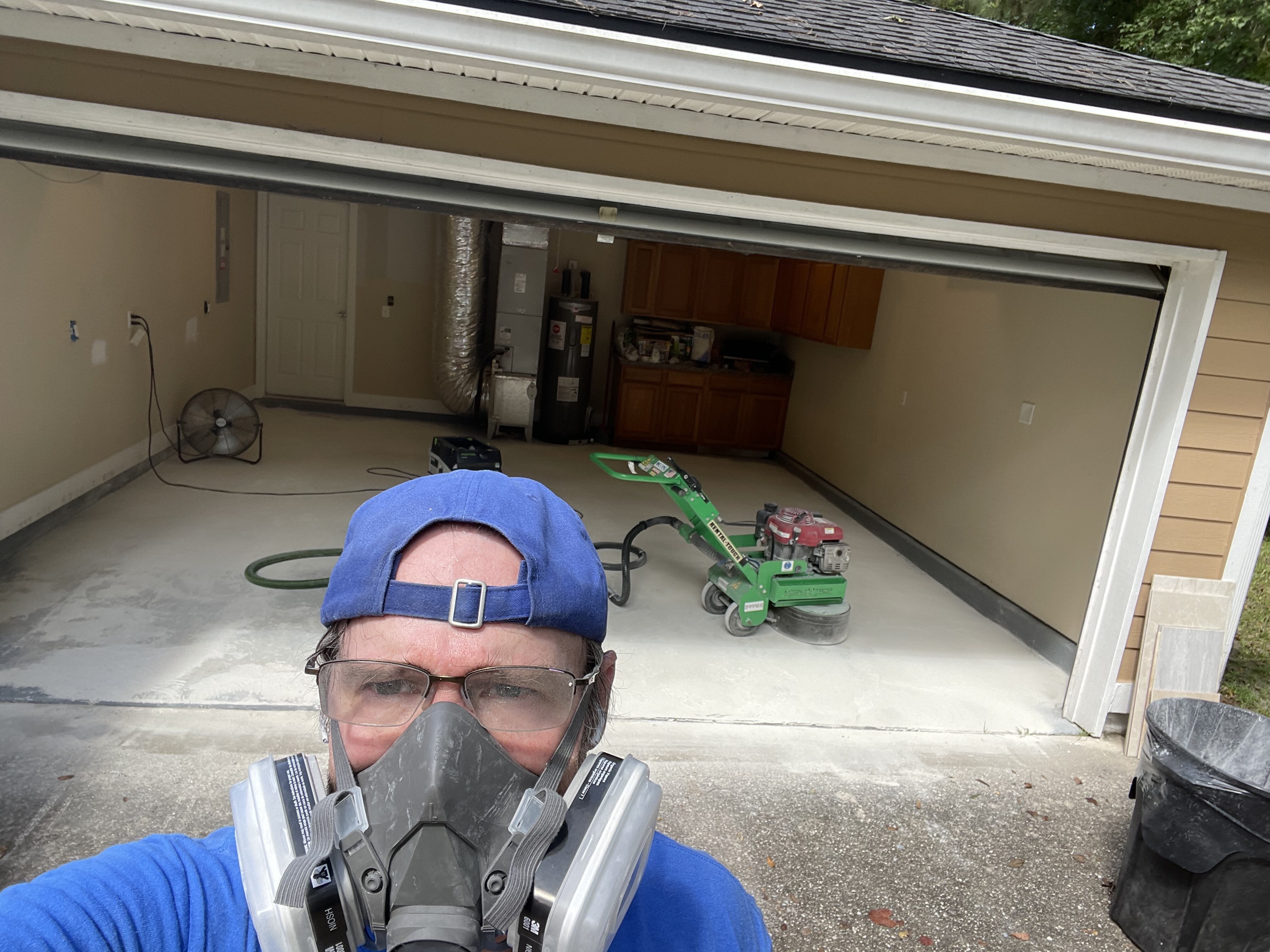 Garage Floor Coating Prep