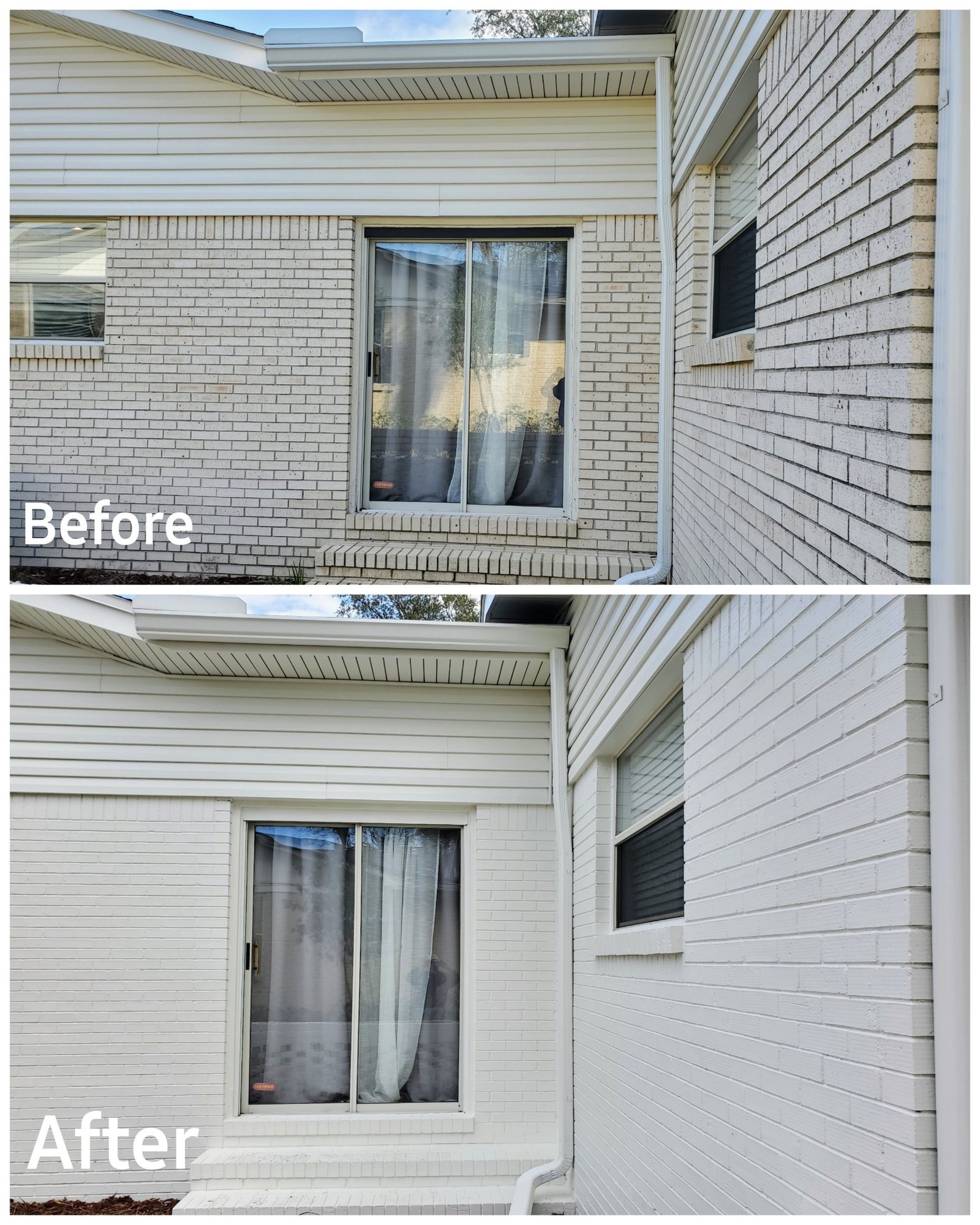 How can I improve the exterior of my brick house?