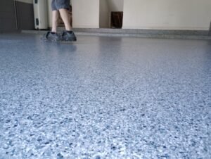 Past Epoxy Concrete Coating Project In Jacksonville FL