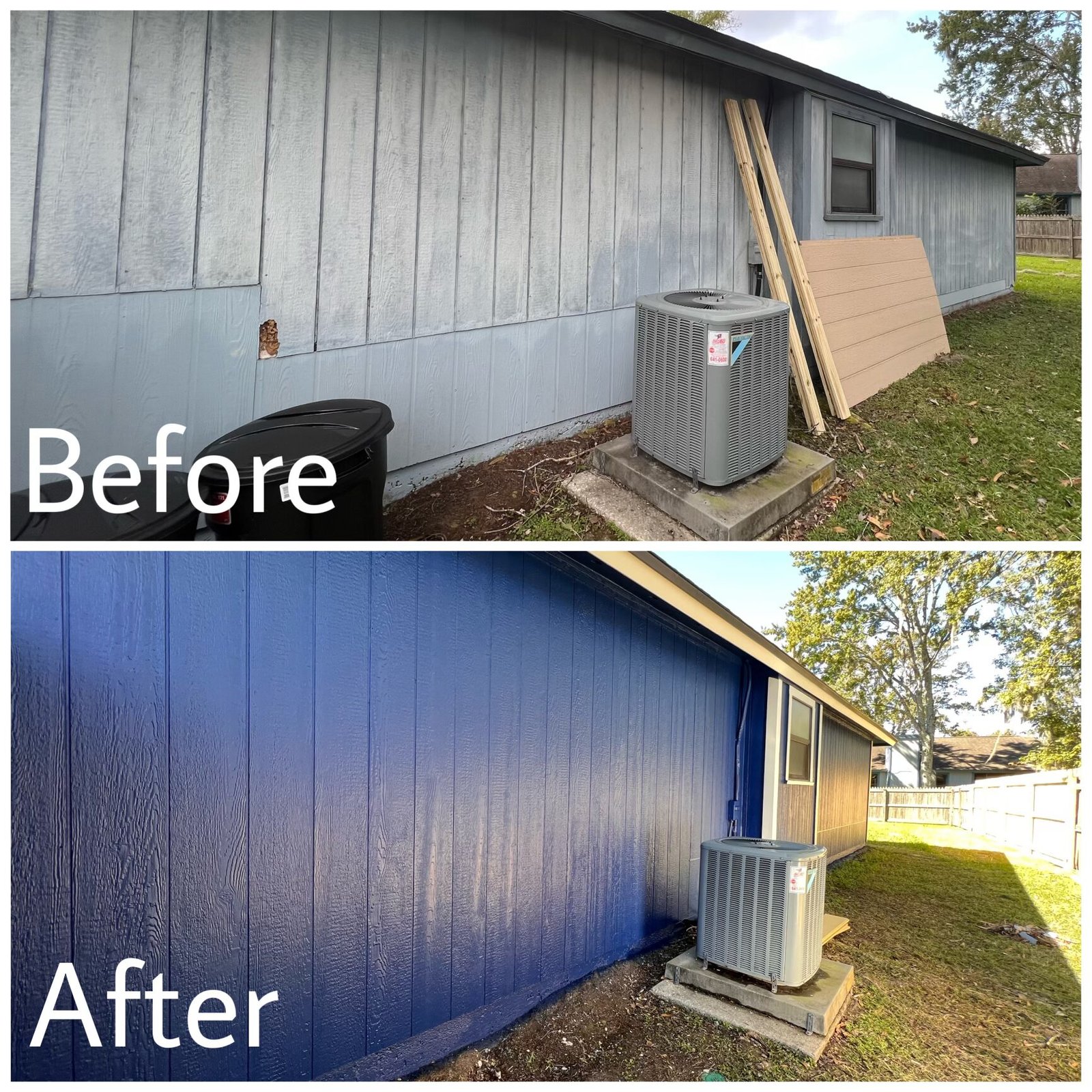 James Hardie siding preparation and exterior painting by A New Leaf Painting Contractors