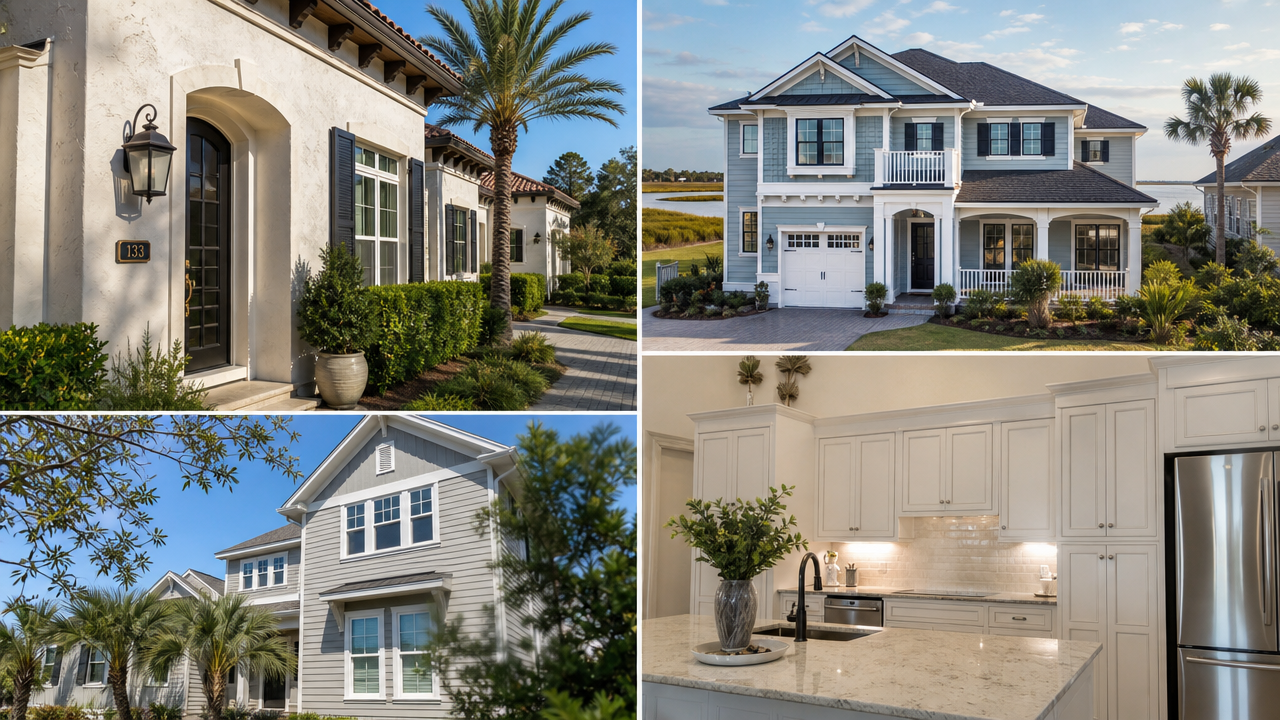 Residential exterior house painting project in Twenty Mile at Nocatee near Ponte Vedra, FL by A New Leaf Painting Contractors