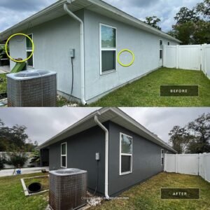 xterior house painting in World Golf Village FL by A New Leaf Painting