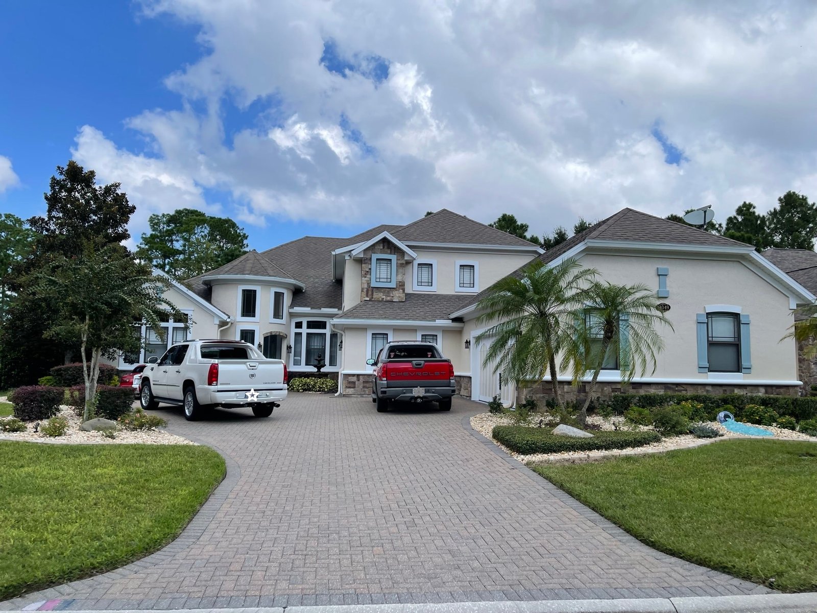 Exterior painting project in High Glen Jacksonville FL