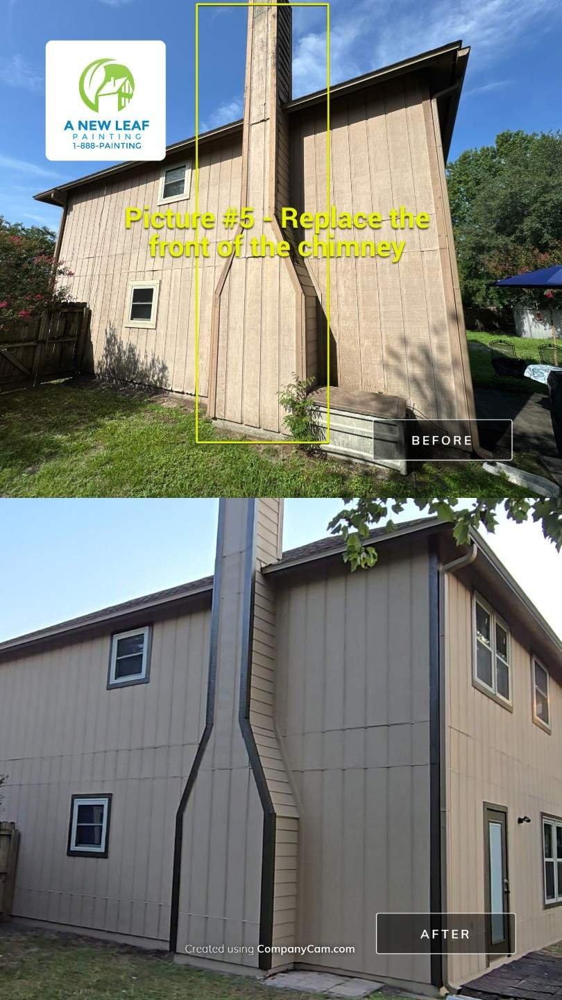 Siding and exterior trim repair before repaint in Ponte Vedra, FL